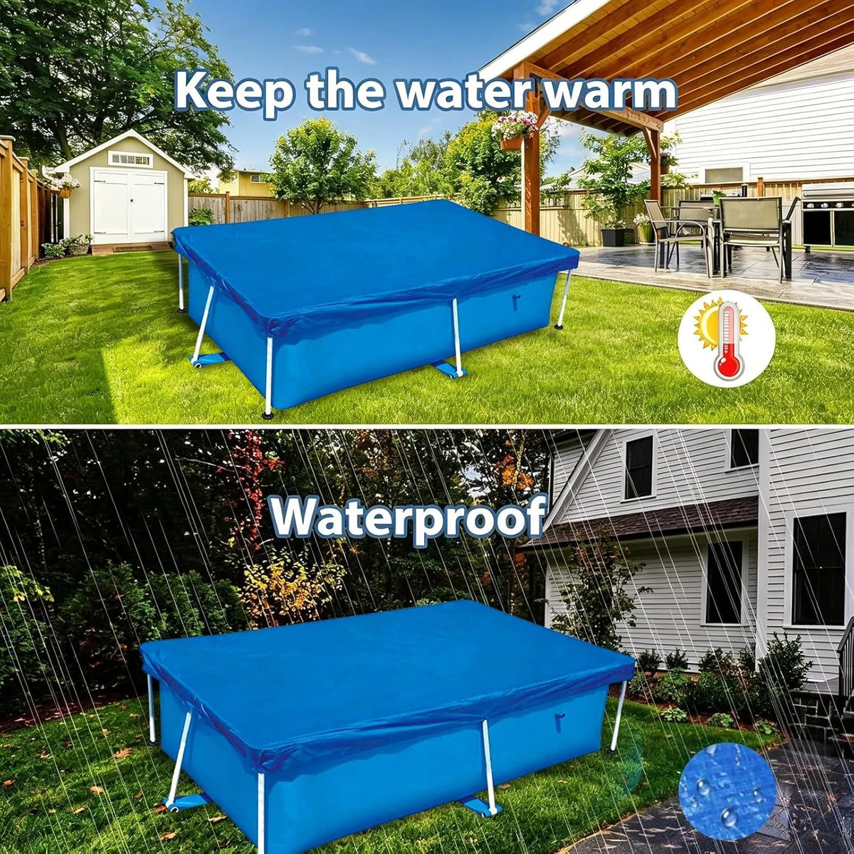 Rectangular pool cover 260 x 170 cm - view 7