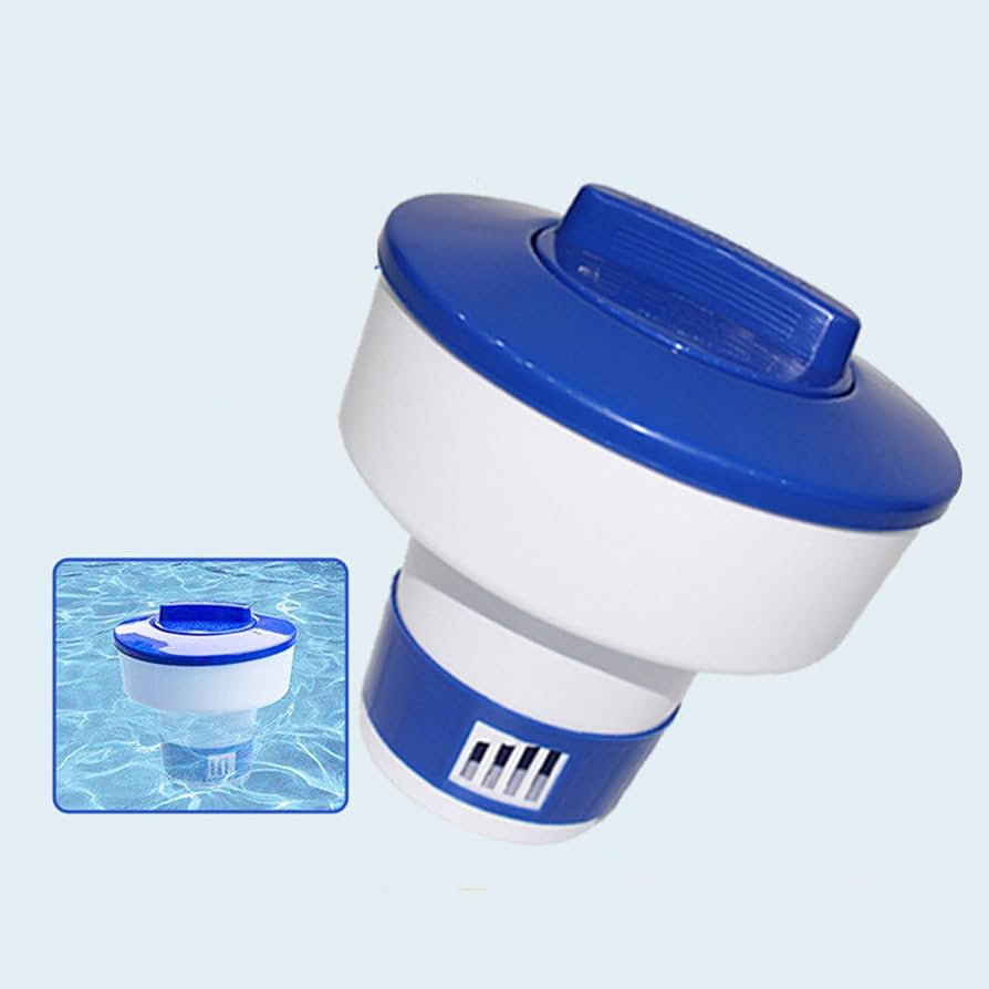 Floating Chlorine Dispenser 7 inch Pool Hot Tub Spa Tablet Floater