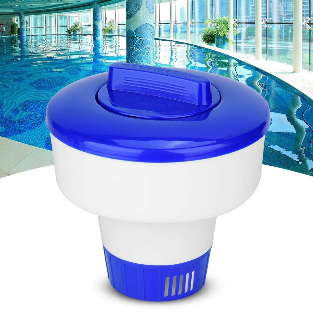 Floating Chlorine Dispenser 7 inch Pool Hot Tub Spa Tablet Floater