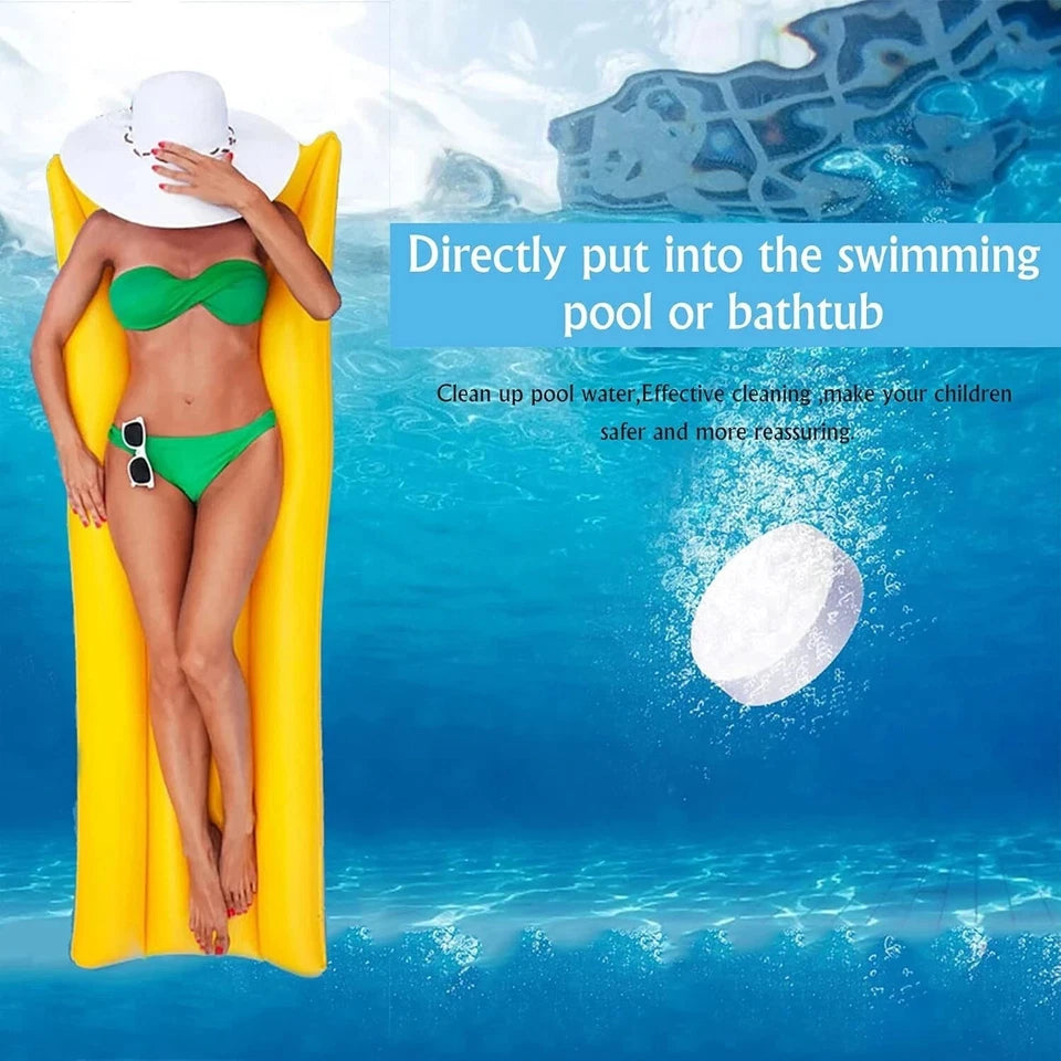 Pool Cleaning Tablets for Swimming Pool, Spa & Hot Tub