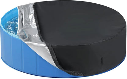 Dog / Pet Pool Cover Waterproof Dustproof Foldable Swimming Pool Cover