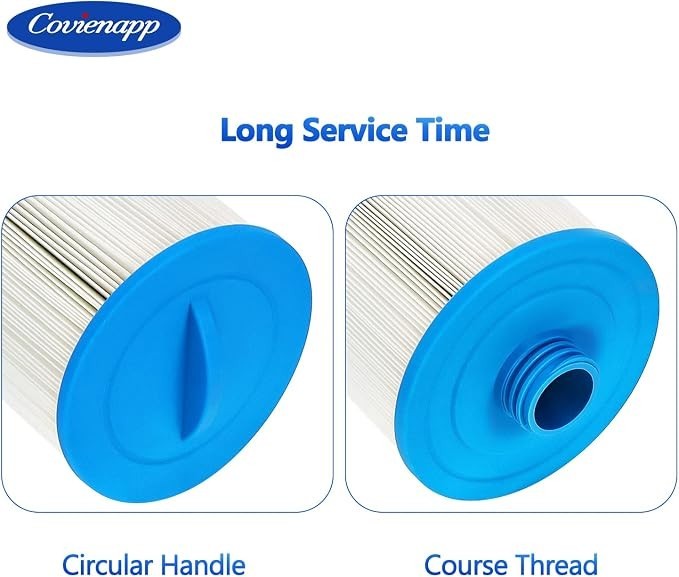 PWW50 Hot Tub Filter Cartridge, 2 Pack (Replaces FC-0359, 6CH-940)