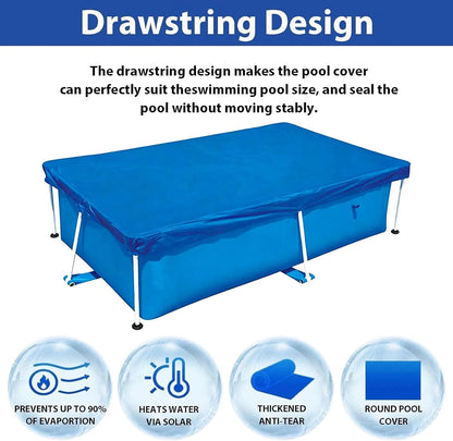 Rectangular pool cover 260 x 170 cm - view 3