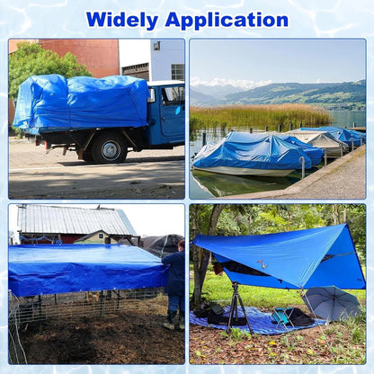 Pool Ground Cloth 274 x 274cm Waterproof Floor Protector Mat for Above Ground Pools & Hot Tubs