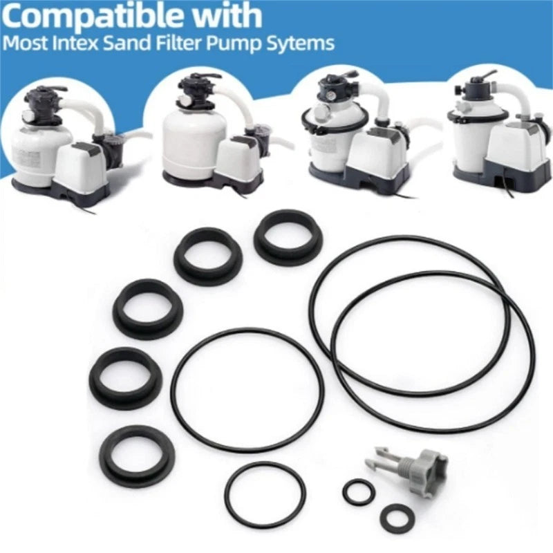 Swimming Pool Sand Filter Pumps Seal Gasket And O-Rings Valves Replacement Parts